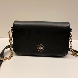 Tory Burch Black Robinson Crossbody